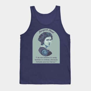 Margaret Mead Portrait and Quote Tank Top